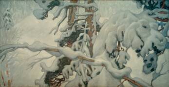 Hiver (Akseli Gallen-Kallela) - Muzeo.com