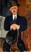 Homme assis (Amedeo Modigliani) - Muzeo.com