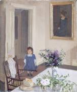 Intérieur (Harold Gilman) - Muzeo.com