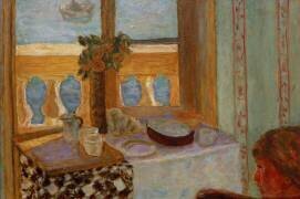 Intérieur avec Balcon (Pierre Bonnard) - Muzeo.com