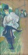 Jane Avril dansant (Henri de Toulouse-Lautrec) - Muzeo.com