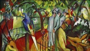 Jardin Zoologique I (August Macke) - Muzeo.com