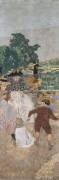 Jardins publics : la conversation (Edouard Vuillard) - Muzeo.com