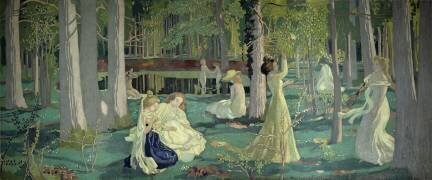 Jeu du volant (Maurice Denis) - Muzeo.com