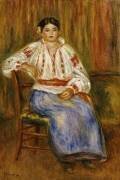 Jeune roumaine (Auguste Renoir) - Muzeo.com