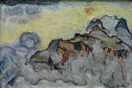 Jungfrau depuis Muerren (Ferdinand Hodler) - Muzeo.com