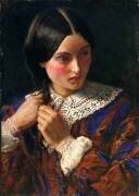Juste une Chevelure (John Everett Millais) - Muzeo.com