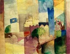 Kairouan III (August Macke) - Muzeo.com
