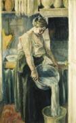 La blanchisseuse (Maximilien Luce) - Muzeo.com