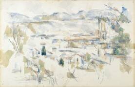 La cathédrale d'Aix (Paul Cézanne) - Muzeo.com