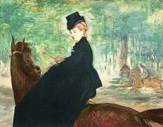 La cavalière (Edouard Manet) - Muzeo.com