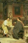 La Conversation (Lawrence Alma-Tadema) - Muzeo.com