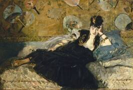 La dame aux éventails, Nina de Callias (Edouard Manet) - Muzeo.com