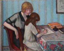 La dictée (Georges D'Espagnat) - Muzeo.com