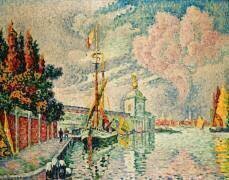La Dogana (Paul Signac) - Muzeo.com