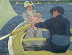La fête du bateau (Mary Cassatt) - Muzeo.com