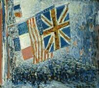La grande parade (Childe Hassam) - Muzeo.com