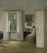 La lectrice (Carl Holsoe) - Muzeo.com