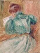 La liseuse verte (Auguste Renoir) - Muzeo.com