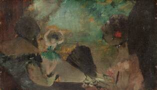 La loge (Edgar Degas) - Muzeo.com