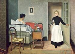 La malade (Félix Vallotton) - Muzeo.com