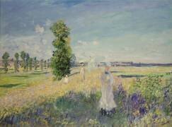 La marche (Claude Monet) - Muzeo.com