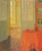 La nappe rouge (Henri Le Sidaner) - Muzeo.com