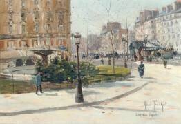 La Place Pigalle (Louis Abel-Truchet) - Muzeo.com