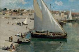 La plage (Adolphe Appian) - Muzeo.com