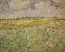 La plaine d'Auvers (Vincent van Gogh) - Muzeo.com