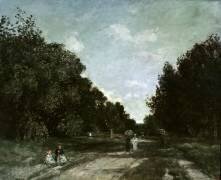 La route (Eugène Boudin) - Muzeo.com