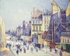 La Rue Réaumur (Maximilien Luce) - Muzeo.com