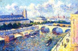 La Seine (Maximilien Luce) - Muzeo.com
