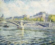 La Seine (Henri Lebasque) - Muzeo.com