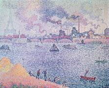La Seine, Grenelle (Paul Signac) - Muzeo.com