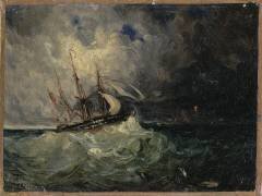 La tempête (Félix Ziem) - Muzeo.com