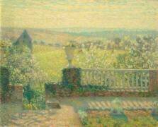 La terrasse (Henri Le Sidaner) - Muzeo.com