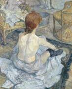 La toilette (Henri de Toulouse-Lautrec) - Muzeo.com
