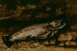 La truite (Gustave Courbet) - Muzeo.com
