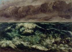 La Vague (Gustave Courbet) - Muzeo.com