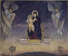 La vierge (Victor Mikhailovich Vasnetsov) - Muzeo.com