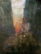 L'abysse (Alfons Mucha) - Muzeo.com