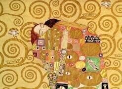 L'accomplissement (détail) (Gustav Klimt) - Muzeo.com