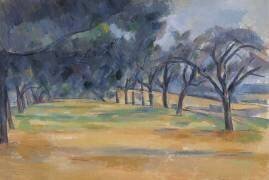 L'Allée des Marines (Paul Cézanne) - Muzeo.com