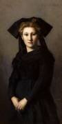 L'Alsace. Elle attend (Jean-Jacques Henner) - Muzeo.com