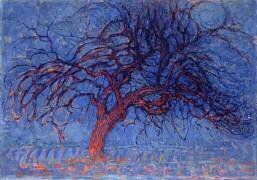 L'arbre rouge : soirée (Piet Mondrian) - Muzeo.com