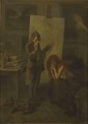 L'atelier (Jean-Louis Forain) - Muzeo.com