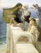 Le berceau d'Aphrodite (Lawrence Alma-Tadema) - Muzeo.com