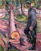 Le bûcheron (Edvard Munch) - Muzeo.com