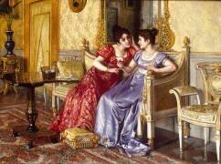 Le billet-doux (Aurelio Zingoni) - Muzeo.com